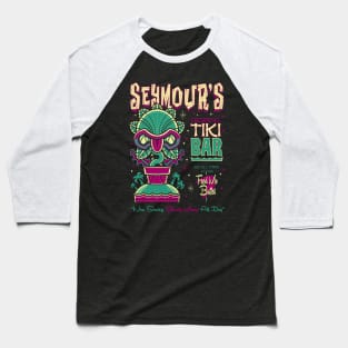 Seymours Tropical Tiki Bar - Creepy Cute Plant - Hawaii Island Vacation Baseball T-Shirt